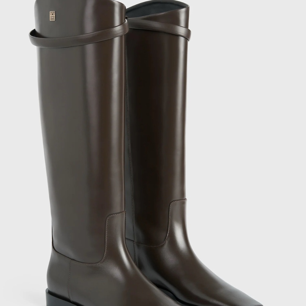 Toteme brown riding boots